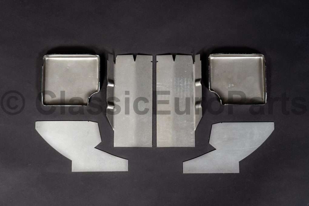 E26 Rusted Rocker Front rocker panel / sill jack point floor rust repair panel set for ...